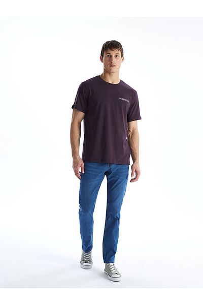 LC Waikiki Ανδρικό Tisort με στάμπα Crew Neck New Season - S5KU15Z8