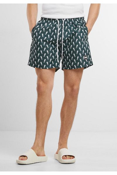 Urban Classics Herren Pattern Swim Shorts