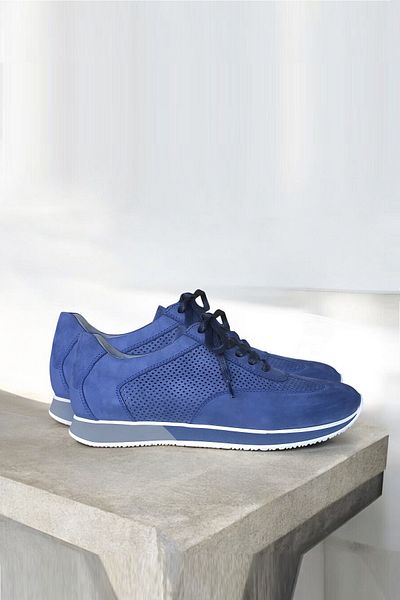 DOKA Men's Sneakers1706190 Nubuck Blue