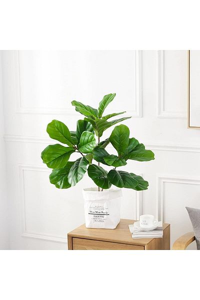 COOYA Artificial tree, silk bird of paradise palm tree, suitable for office, farmhouse, living room home
