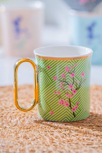 ACAR Melange Green Mug - 200 ml