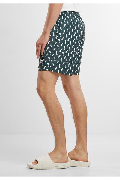 Urban Classics Herren Pattern Swim Shorts