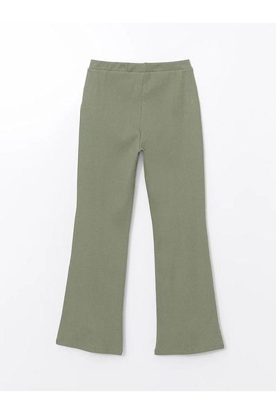 LC Waikiki Lcw Kids Black Elastic Waist Girls Spanish Leg Leggings