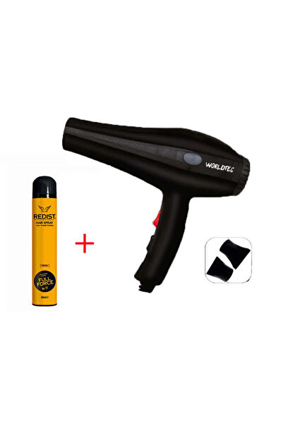 Worldtec 2200 Watt Turbo Profesyonel Kuaför Fön & Saç Kurutma Makinesi + Saç ...