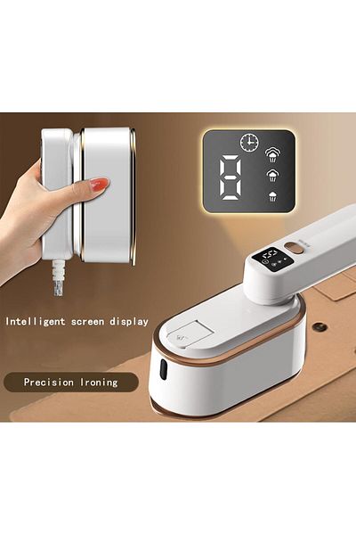 COOYA Steamer Iron, Handheld Size Portable, 1200W,150ml Water Tank,3 Steam Levels,10S Fast Heat-up