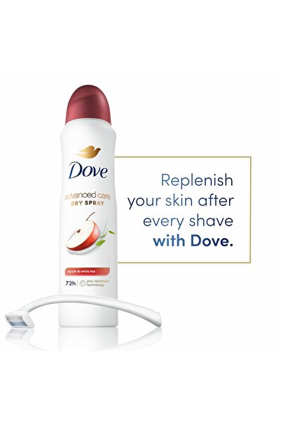 Dove Deodorant spray Dove Go Fresh cu aromă de măr și ceai alb 150 ml x 3