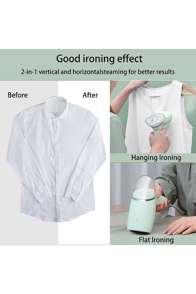 COOYA Steam Iron,  for Clothes, Portable Foldable Small Handheld Steam