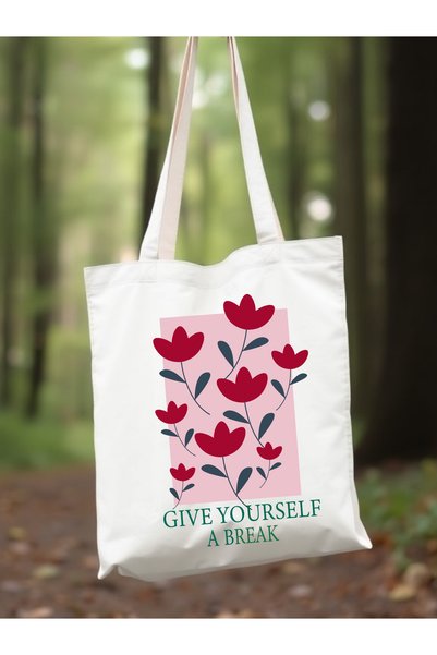 Cemira Y2K Thick Canvas Rips Tote Bag - Pinterest Bag - Book Bag