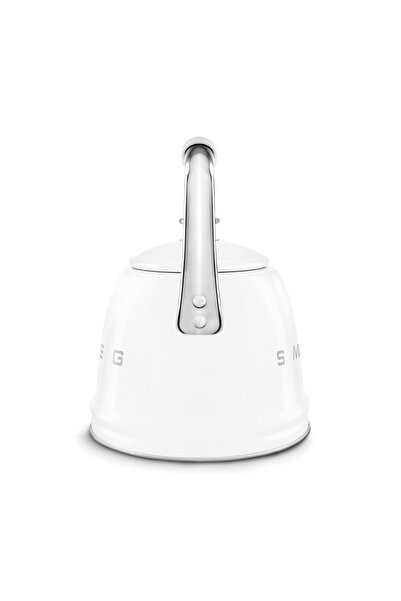 SMEG 50's Style Stovetop Whistling kettle White