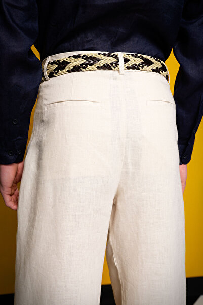 GIESTO ΠΑΝΤΕΛΟΝΙ 100% ΛΙΝΟ ΜΠΕΖ