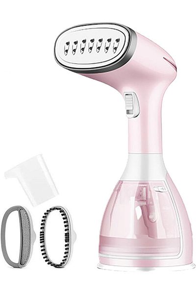 COOYA Steam Iron, Handheld Fabric,1500W 350ml Mini, Portable Vertical Fast-Heat,Strong Cut-Off Powerful