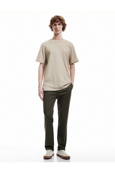 Koton Βαμβακερό παντελόνι Chino Slim Fit με λεπτομέρεια τσέπης