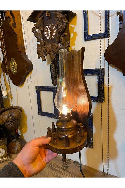 ANTİKA AYAL Electric Gas Lamp