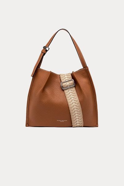 GIANNI CHIARINI Dory Leather Shoulder Bag