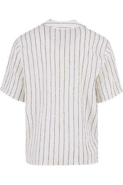 Urban Classics Striped Crinkle Resort Shirt