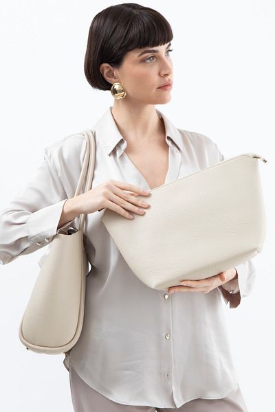 Matthew Cox Beige Women's Shoulder Bag Byn2361
