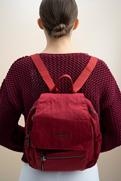 Matthew Cox Γυναικείο σακίδιο πλάτης Claret Red BYN2325