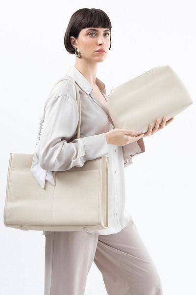 Matthew Cox Beige Women's Shoulder Bag Byn2363
