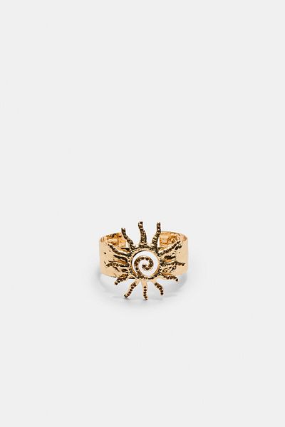 Stradivarius Sun cuff bracelet