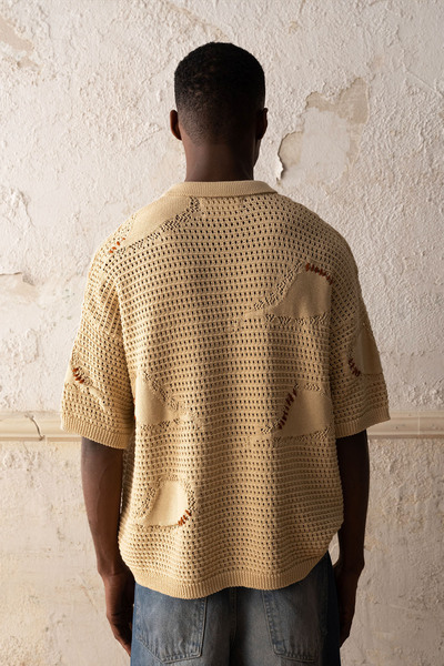 GIESTO ΠΛΕΚΤΟ ΜΠΕΖ ΠΟΥΚΑΜΙΣΟ ΜΕ ΣΧΕΔΙΟ ΣΑΛΙ