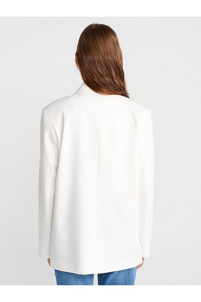 Dilvin 60759 Blazer Jacket-Alb