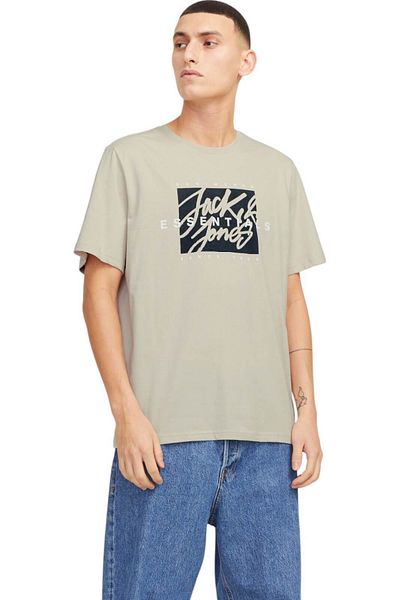 Jack & Jones Tricou JACK &JONES Colton - 12268439-Moonbeam