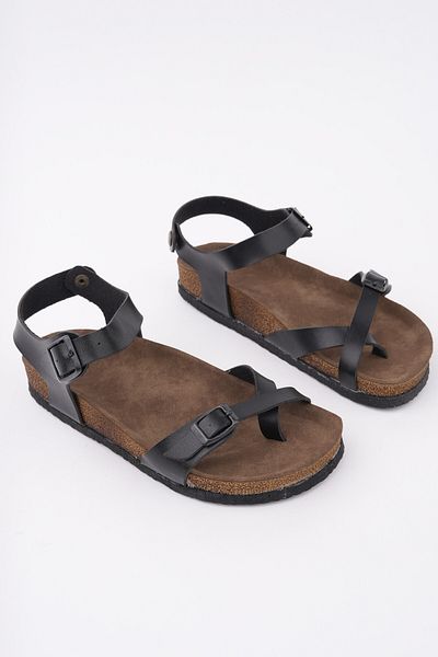 MUGGO Sandale Flip Flops pentru femei BLAUS cu curea reglabilă