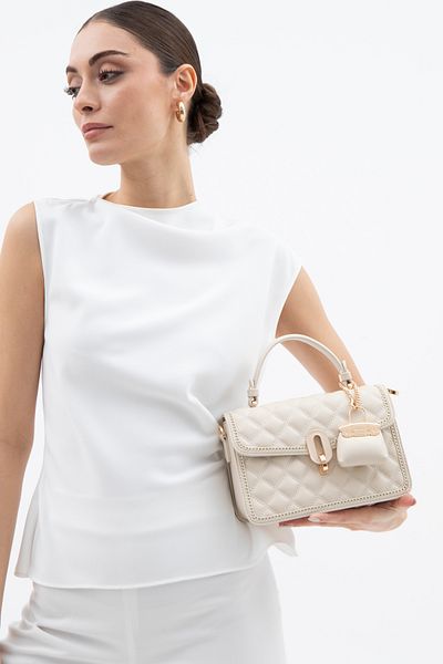 Matthew Cox Beige Women's Crossbody Bag Byn2262