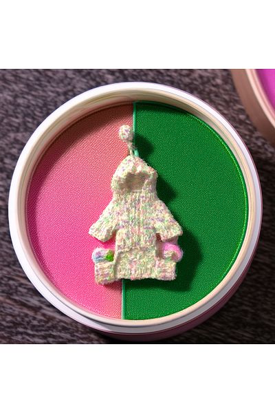 Lady Fify Colorful World Hooded Wool Jumpsuit for Cat Dog