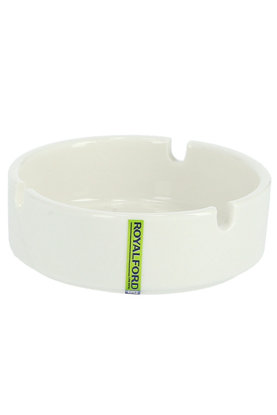 ROYALFORD RF8009 4" Porcelain Ashtray - Portable Modern Ash Container Table Top