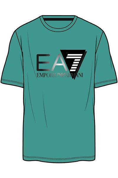 Emporio Armani Seria de vizibilitate Tricou Emporio Armani EA7 - PJULZ-3DPT36-1815