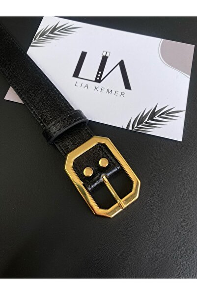 LİA KEMER مربع الذهب مشبك مخيط حزام الخصر حزام معطف حزام اللباس حزام السراويل...