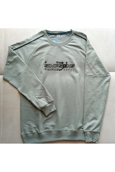 BARON Men's Long Sleeve Biscuit Neck Cotton Blouse