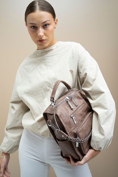 Matthew Cox Women's Backpack - Brown Byn1019