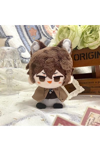 Choice 10cm Dazai Osamu 10cm Dazai Osamu Plush Nakahara Chuuya Fyodor Dostoevsky Edogawa Rampo Doll Mini Pe