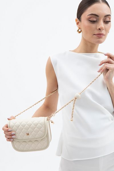 Matthew Cox Beige Women's Shoulder Bag Byn2300