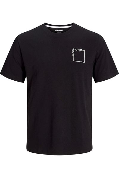 Jack & Jones Tricou JACK &JONES Verner - 12269314-Negru