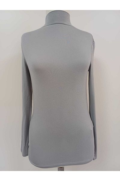 HALLHUBER SOFT LONG-SLEEVED VISCOSE LYCRA BODY HUGGING SOFT TEXTURE BODY TRENDY SPRING