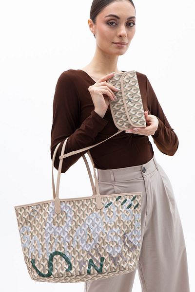 Matthew Cox Beige Women's Shoulder Bag Byn2376