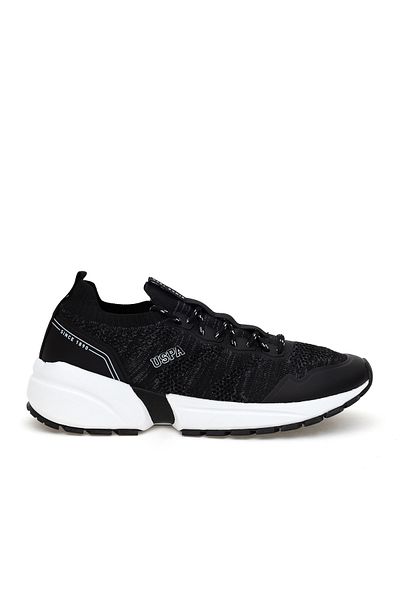U.S. Polo Assn. Men's Black Sports Shoes 50304426 -Vr046