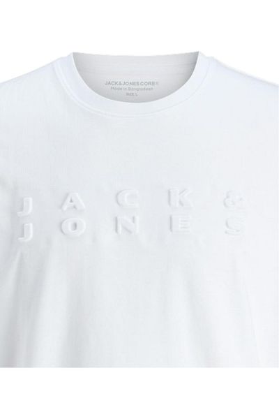 Jack & Jones Tricou JACK &JONES Pacer Print - 12273295-Bright White