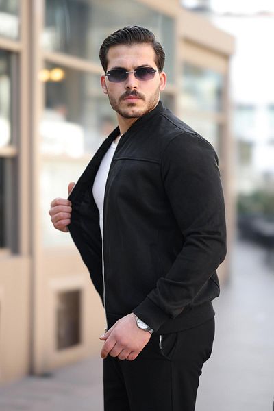 ByTrend Κολεγιακό γιακά ελαστικό σουέτ εποχιακό παλτό BL 1711_60287-1