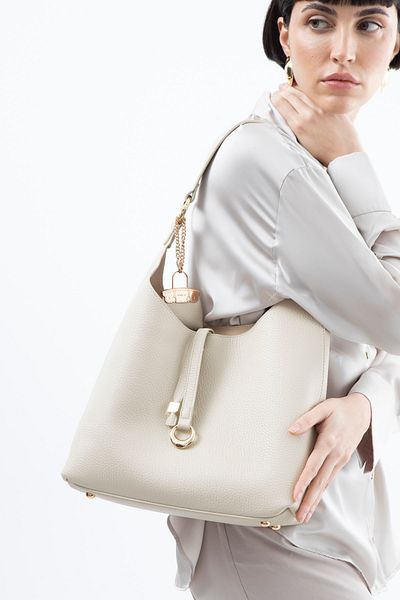 Matthew Cox Beige Women's Shoulder Bag Byn2350