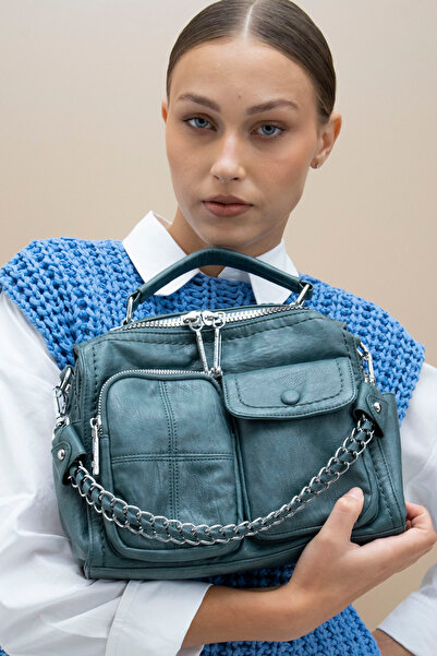 Matthew Cox Women's Handbag Navy Blue Byn2270