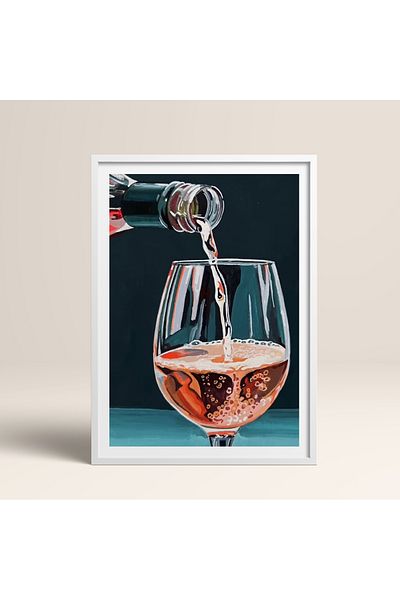 HOMEPACK Pictură cu un singur cadru din lemn Pictură poster dintr-o bucată TK/965