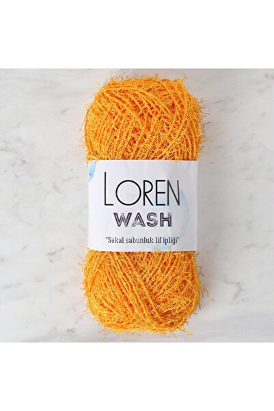 Marsilyan Loren Wash Orange Hand Knitting Lanyard - R096 - 34038