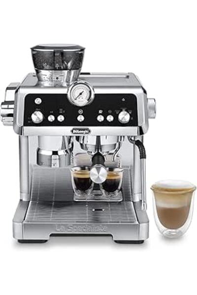 DELONGHİ ماكينة صنع الاسبريسو لا سبيشاليستا بريستيجيو 1450 واط سعة 2 لتر