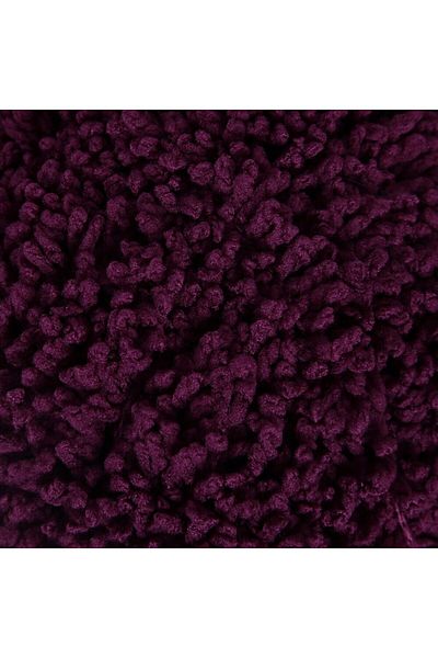 SAVA HOME COLLECTİON Loren Lamb Eggplant Purple Πλεκτό Χειροποίητο Σχοινί - R015