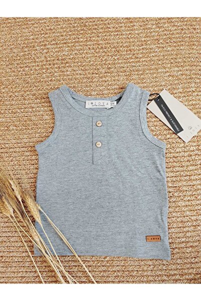 I.ZOYA UNISEX Bebek+Çocuk Atlet Pamuk Elastanlı  / Kolsuz 9 ay-4 yaş