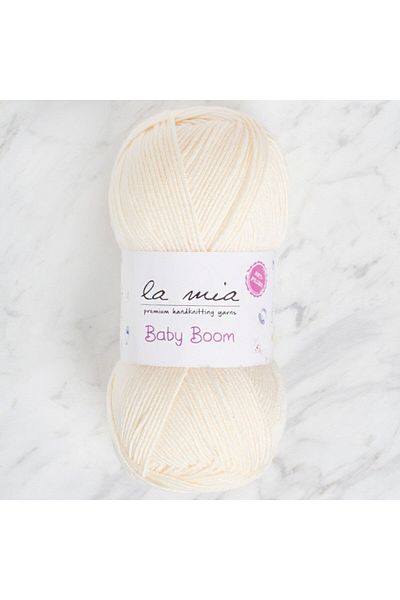 SAVA HOME COLLECTİON La Mia Baby Boom Krem El Örgü İpi - 25 - 34107